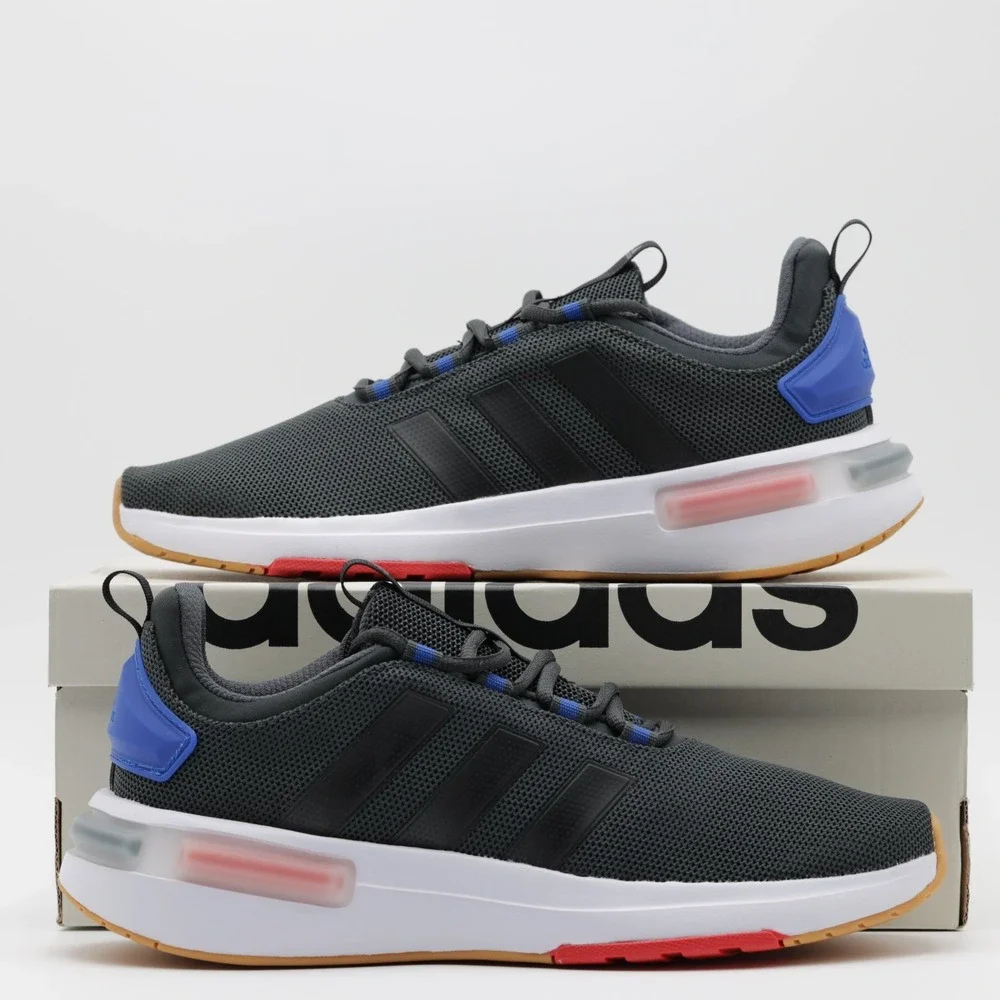 Adidas Men's Race TR23 Low‎ Top Shoes Black Size 9 Cushioned Comfort Sneakers - Picture 9 of 10